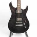G&L Tribute Series Ascari GTS Strat Style Neck-Thru Transparent Black Electric Guitar Leo Fender
