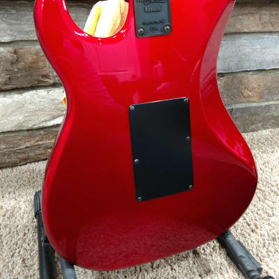 Kramer Focus 3000 1980s Candy Apple Red w/ OSSC image 7