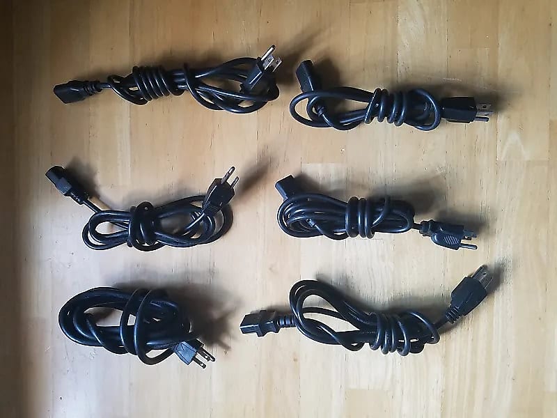Assorted IEC Power Cables Lot #2 - *Reduced Price Sale Ends Soon* image 1