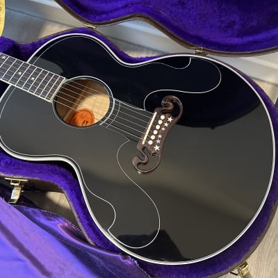 Gibson Everly Brothers J-180 1995 Ebony NOS collector grade! image 2