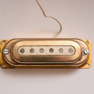 Framus Strato de Luxe gold 5/168-54gl Bridge Pickup – 1967 German Vintage Guitar Parts Tonabnehmer for sale