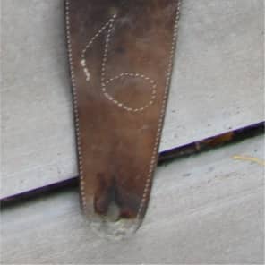 Strap Stevie Ray Vaughan's Actual  Guitar  Strap image 2