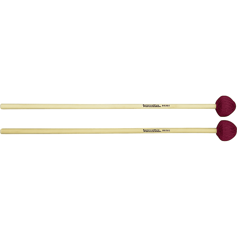 Innovative Percussion RS301 Hard Vibe / Marimba Mallets Reverb