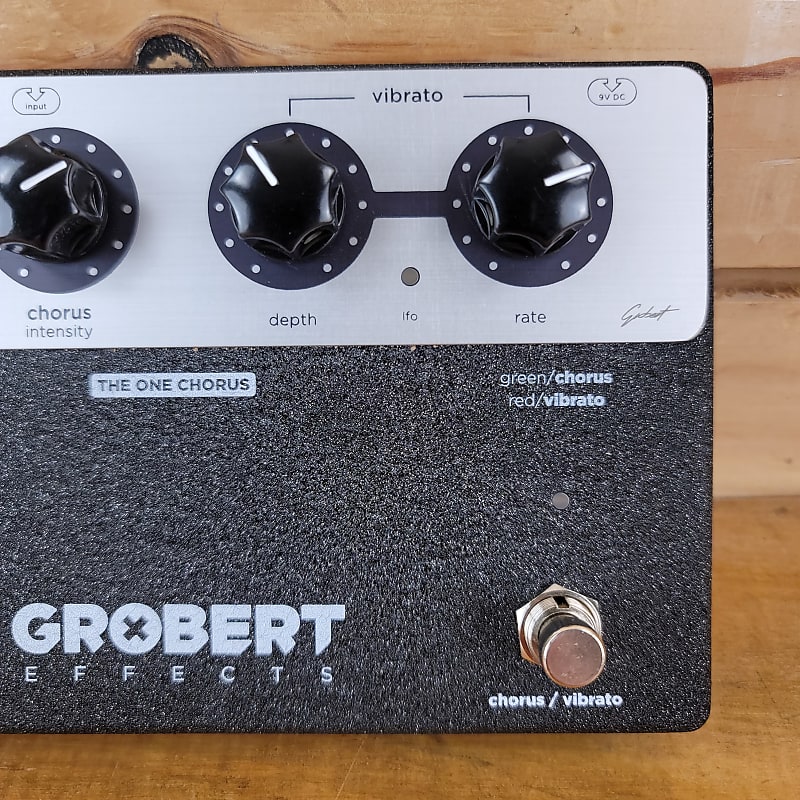 Grobert Effects The One Chorus Analog Modulation Pedal | Reverb Grobert Effects The One Chorus Analog Modulation Pedal | Reverb