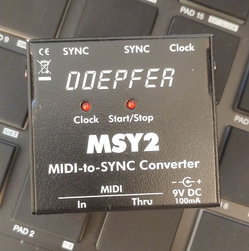 Doepfer MSY2 MIDI to DIN Sync Interface