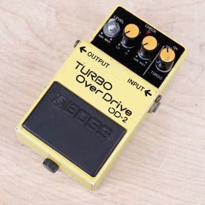 Boss OD-2 Turbo Overdrive 1987 Made in Japan | Reverb