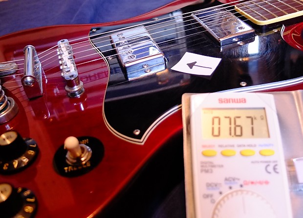 c.1972 Greco Gibson SG clone w/ OHSC 