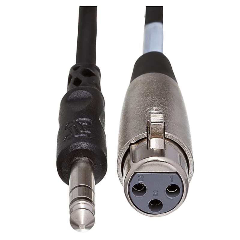 HOSA STX-105F Balanced Interconnect XLR3F to 1/4 in TRS (5 ft) image 1