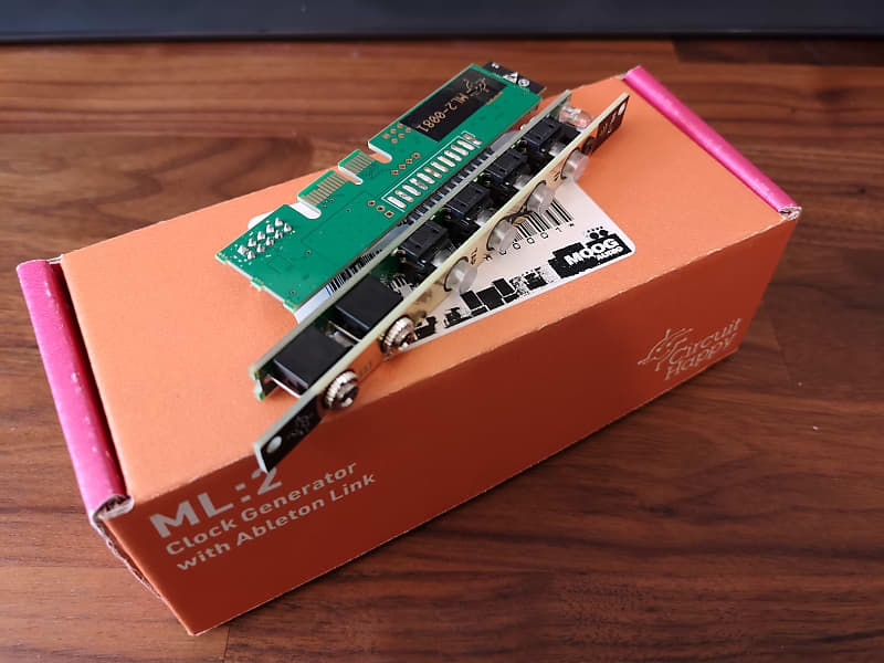 Circuit Happy ML2 Eurorack Clock Generator Reverb