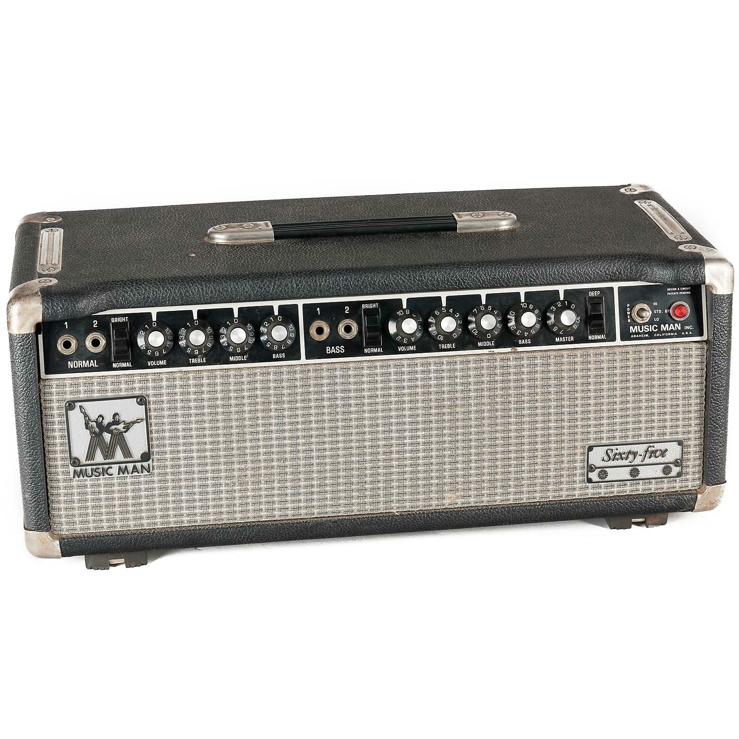 Music Man Sixty-Five 2-Channel 65-Watt Guitar Amp Head 1974 - 1979 | Reverb