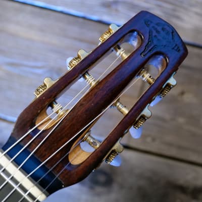 Pierre Anastasio Petite Bouche Gypsy Jazz Manouche Guitar #162D 1991 - Natural image 2