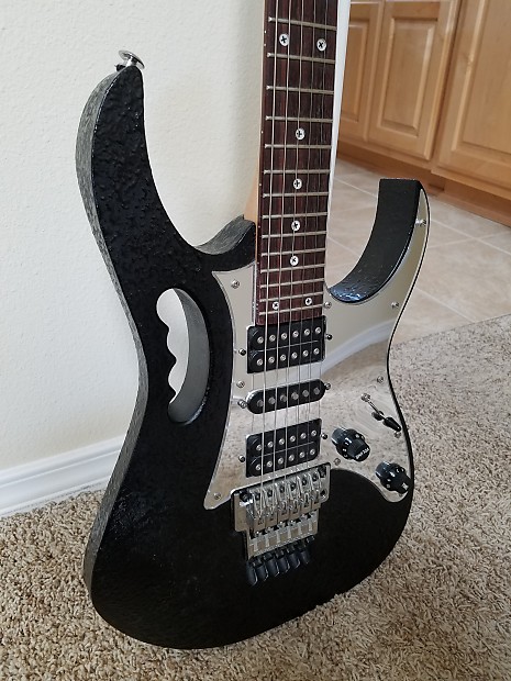 Ibanez Jem 7dbk 1999 Black electric guitar