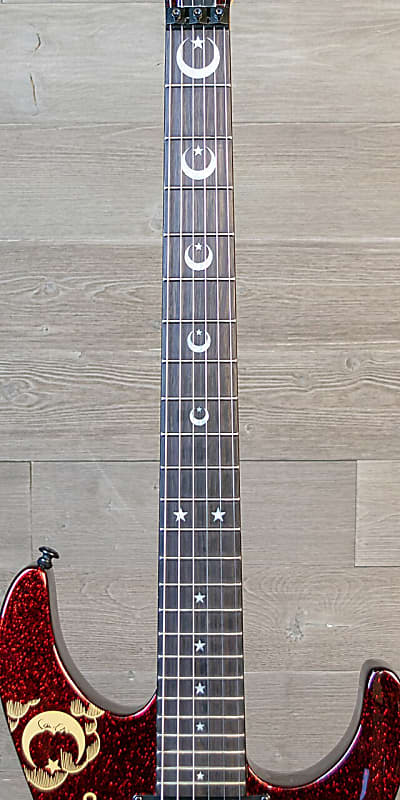 ESP LTD KH-2 Ouija Red Sparkle Kirk Hammett Limited Edition