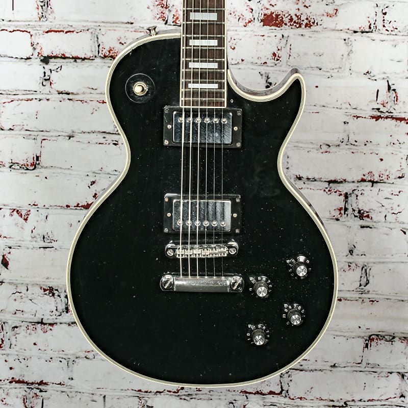 Greco - 1976 EG-600 Ebony Custom - Solid Body HH Electric Guitar, Black - x0016 - USED image 1