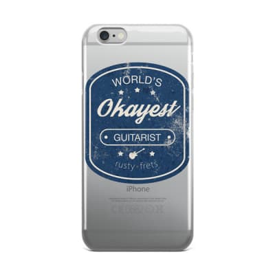 "World's Okayest Guitarist" iPhone case - iPhone 6 Plus/6s Plus image 1