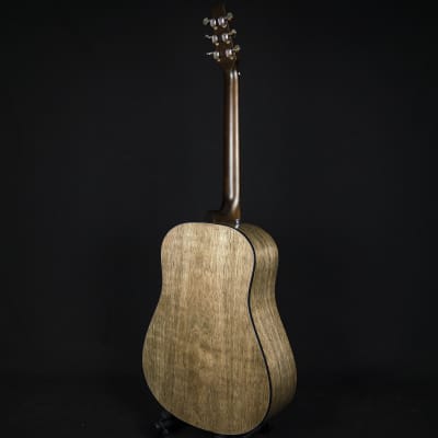Seagull S6 Classic Solid Cedar Top Acoustic Electric Guitar Blackwashed (048595001978) image 12