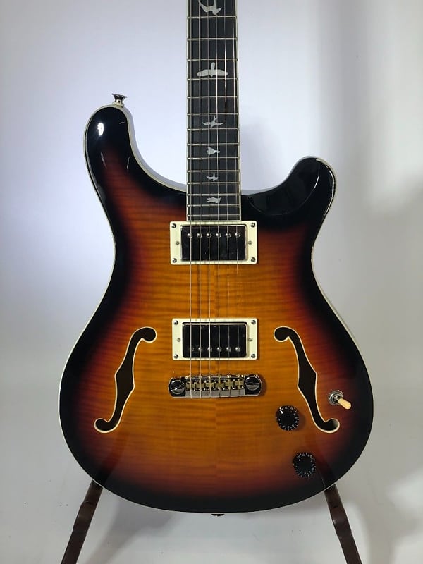 Paul Reed Smith PRS SE Hollowbody II Electric Guitar Tri Color Burst Ser# D14528 image 1