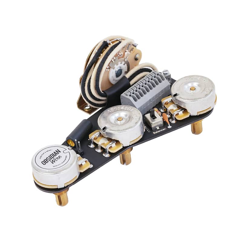 Vintage Plus 3 Way Wiring Harness for Tele® | ObsidianWire