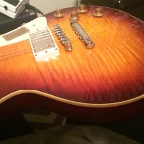 Gibson  les Paul 58 Historic 2016 Bourbon Burst With Bare Knuckle Mules and Faber Upgrades. image 5