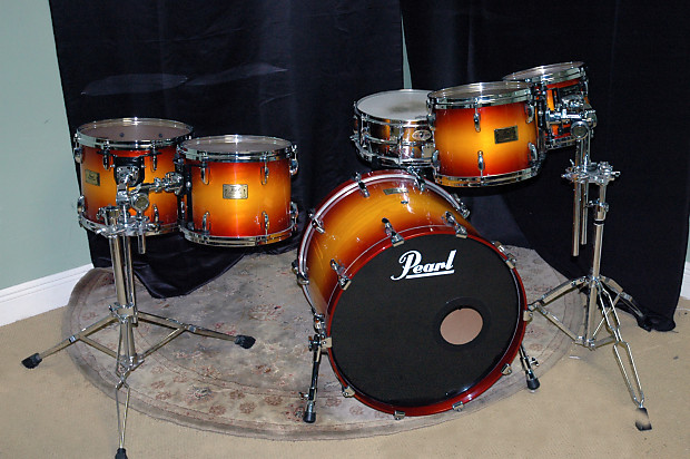 Pearl masters brx vintage sunburst top