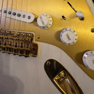 Fender Stratocaster - Transparent White Nitro - Partscaster Custom Shop Pickups Plek’d image 5