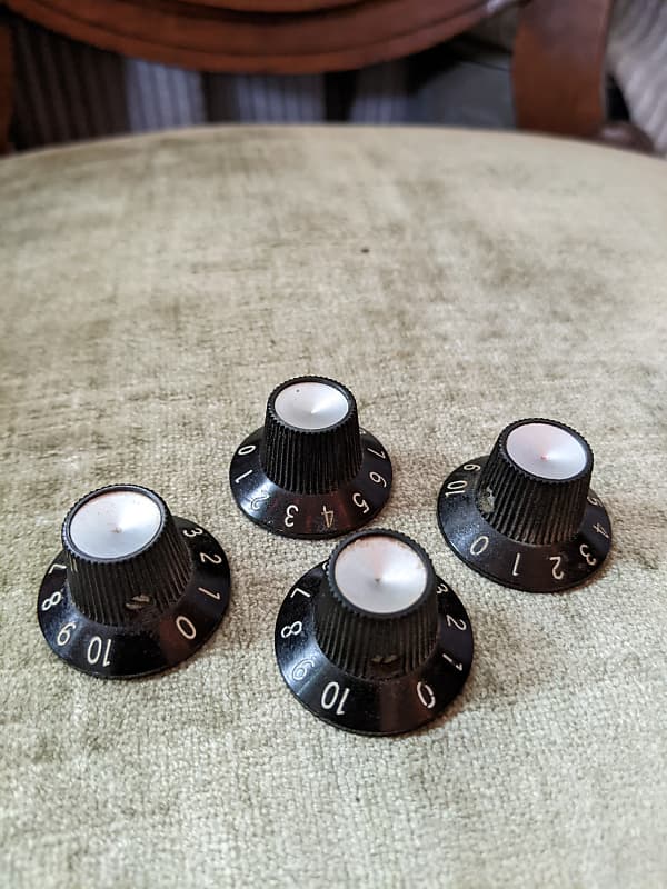 Rogan Bros Witch Hat Knobs 1960's Gibson & Fender Reverb