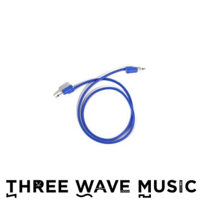 Tiptop Audio Stackcable 70cm / 29.5” Blue [Three Wave Music] image 1