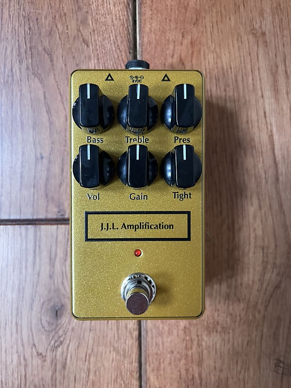 Brown Bear Pedals BEOD clone top mounted jacks 2023 Gold Reverb