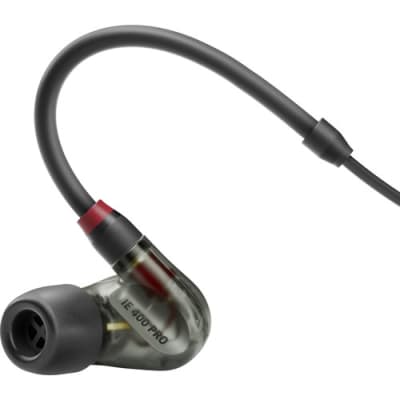 Sennheiser IE 400 PRO In-Ear Headphones (Smoky Black) (Open Box) imagen 4