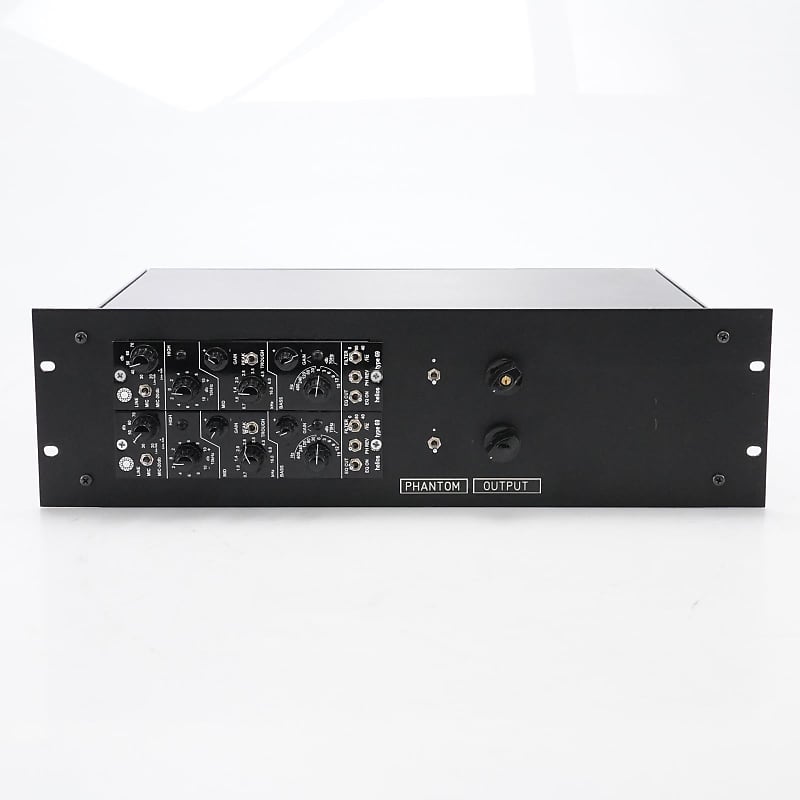 Helios Type 69 Reissue Mic/Line Preamp & EQ Modules in 230V Powered Rack #51608 image 1