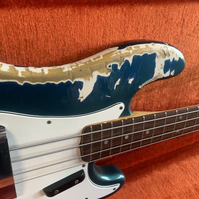 Fender Precision Bass 1965 Lake Placid Blue Custom Colour image 4