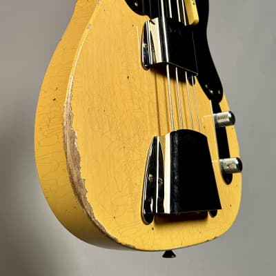 Fender Custom Shop Limited Edition 1951 Precision Bass - Aged Nocaster Blonde image 6