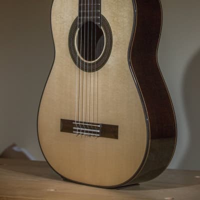 Michael Thames La Leona Classical Guitar in Spruce and African Blackwood image 2
