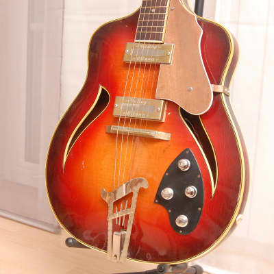 Migma Archtop – 1960s German Vintage Semi Acoustic Guitar Gitarre for sale