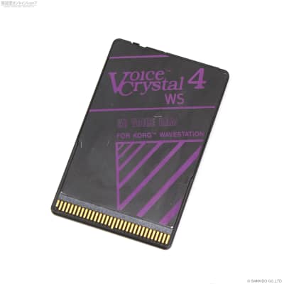Korg Wavestation Voice Crystal RAM Card WS 4