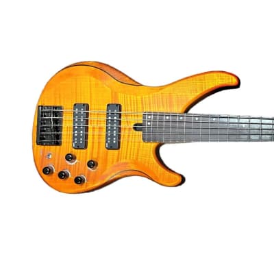 Yamaha TRB-5II 5 string bass Honey Burst | Reverb