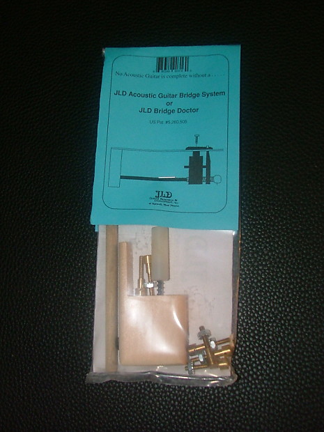 JLD Research Bridge Doctor System (Brass Bridge Pins) NEW Natural image 1