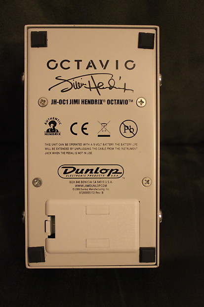 MINT) RARE Dunlop Octavio jimi hendrix jh-oc1 Off-White | Reverb MINT) RARE Dunlop Octavio jimi hendrix jh-oc1 Off-White | Reverb