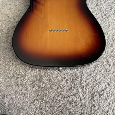 Fender Standard Telecaster 2017 3-Tone Sunburst MIM Maple Neck Guitar + Gig Bag image 12