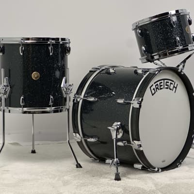 Gretsch 20/12/14" Broadkaster Drum Set - Black Glass image 2