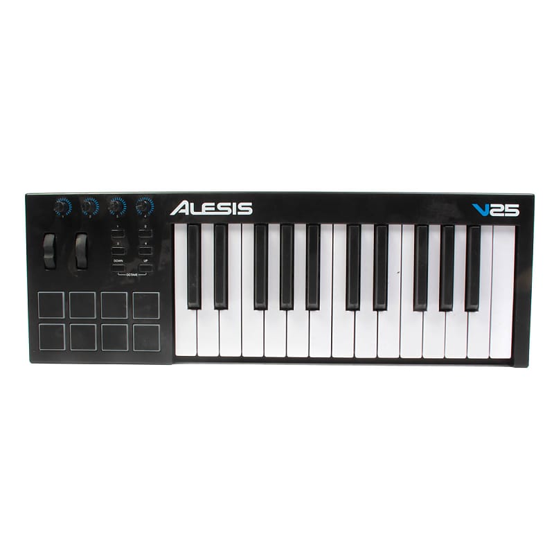 Alesis V25 25-key USB MIDI Controller with Beat Pads image 1