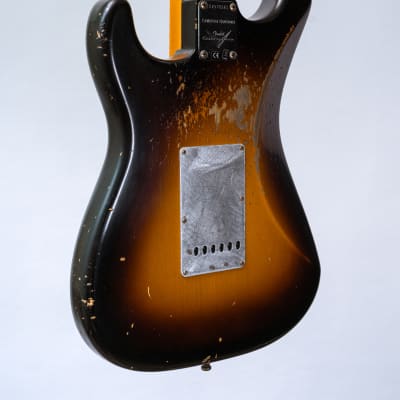 Fender Custom Shop El Diablo Stratocaster Heavy Relic 2024 - Wide Fade 2 Color Sunburst image 6