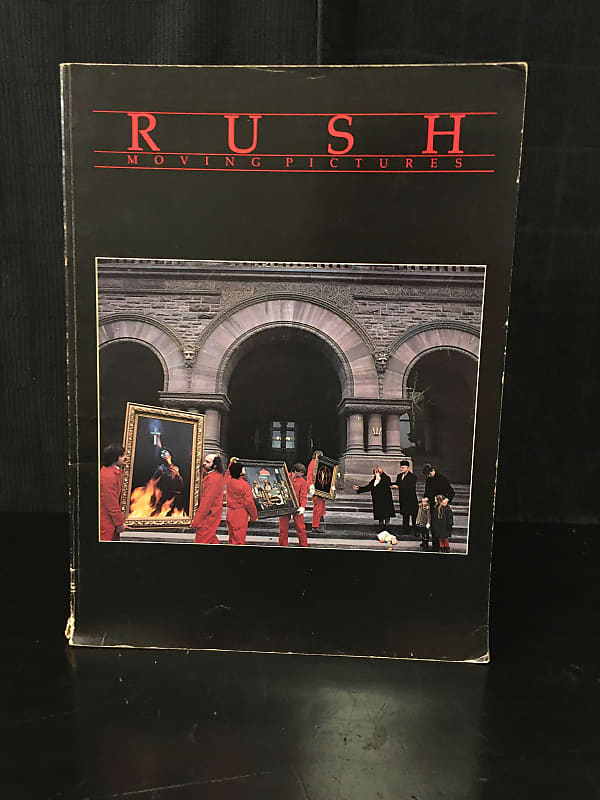 Rush Vintage RUSH MOVING PICTURES Songbook Sheet Music 1981 | Reverb