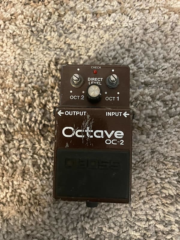 Boss OC-2 Octave (Black Label) 1984 - 1989 - Brown | Reverb
