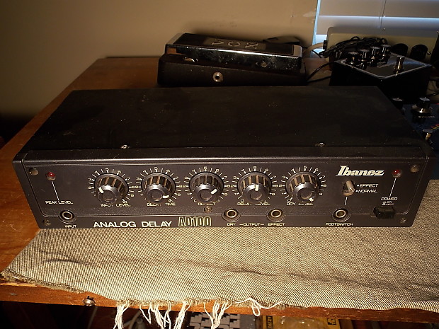 Immagine IBANEZ AD100 ANALOG DELAY TABLE TOP UNIT. 3005 CHIP MAXON's BEST SOUNDING ECHO - 1