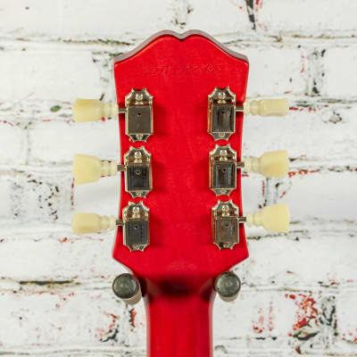 Epiphone '61 SG Les Paul Standard Reissue Electric Guitar, Flat Cherry w/ Original Case x7985 (USED) image 6
