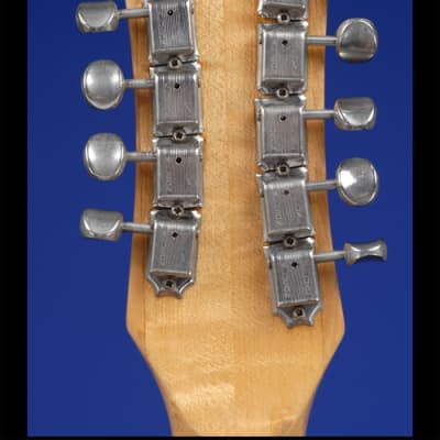 Mosrite Joe Maphis Model Double-Neck 6/12 String 1966 Ink Blue image 8