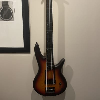 Ibanez GWB20th Gary Willis Signature 5-String Bass 2020 - Tequila Sunrise Flat for sale
