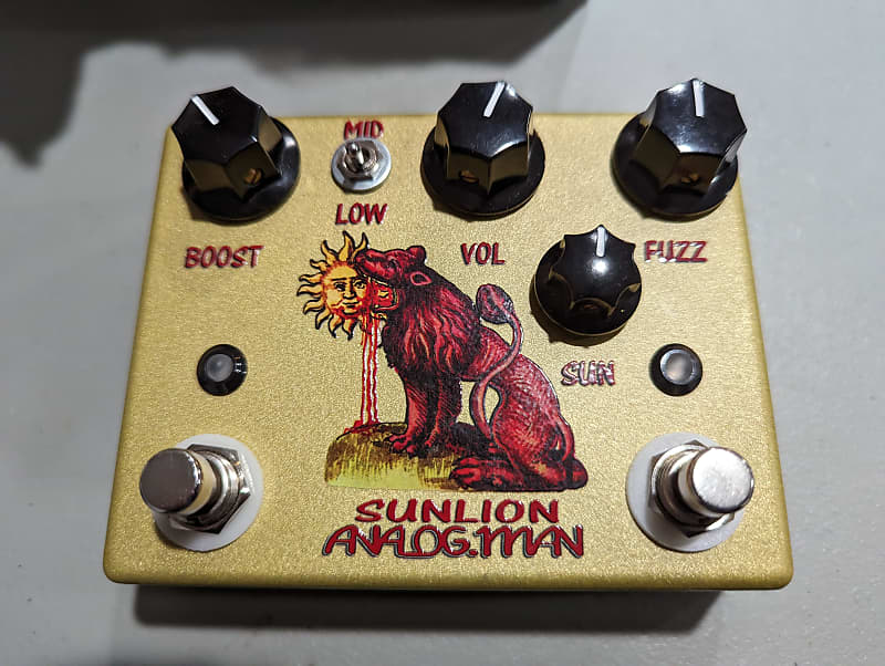 Analogman Sun Lion 2010s - Gold