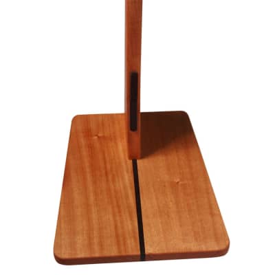 Zither Wooden Guitar Stand - Mahogany image 5
